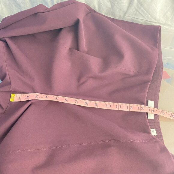 NWT VINCE Pants Plus Size Maroon Burgundy Purple Pull On Career Pants XXXL 3X - Picture 14 of 16